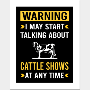 Warning Cattle Show Posters and Art